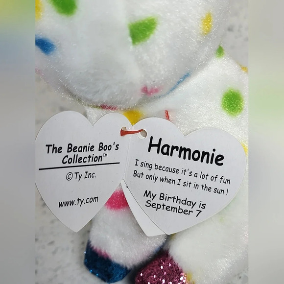 Harmonie The Unicorn - Ty Beanie Baby - Picture 5 of 7
